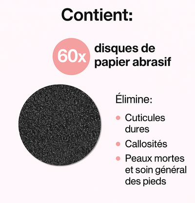 LisseaPads™ — Pack de 60 disques de rechange