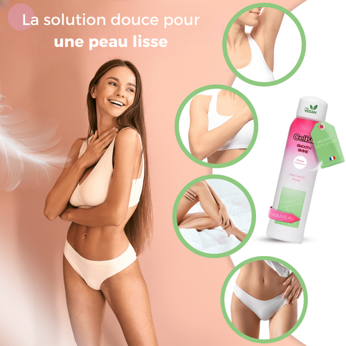 Celisia™ SmoothSkin – Mousse Dépilatoire 200ml